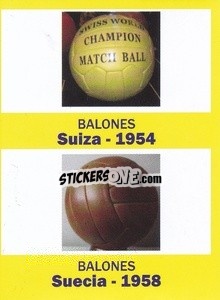 Sticker 1954-1958 - World Cup Brasil 1930-2014 - Iconos