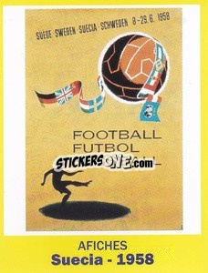 Sticker 1958 - World Cup Brasil 1930-2014 n. 47 - Iconos