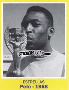 Sticker 1958 - Pele - World Cup Brasil 1930-2014 n. 94 - Iconos