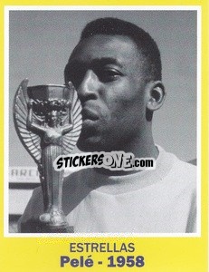 Sticker 1958 - Pele - World Cup Brasil 1930-2014 - Iconos