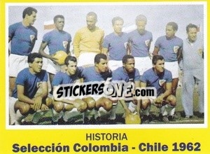 Figurina 1962 - World Cup Brasil 1930-2014 - Iconos