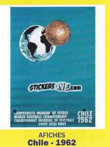 Cromo 1962 - World Cup Brasil 1930-2014 - Iconos