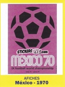 Sticker 1970 - World Cup Brasil 1930-2014 n. 50 - Iconos