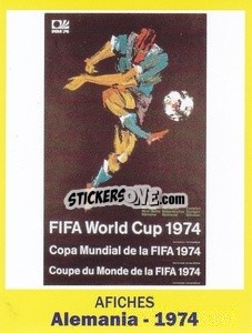 Cromo 1974 - World Cup Brasil 1930-2014 - Iconos