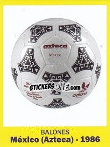Sticker 1986 - World Cup Brasil 1930-2014 n. 34 - Iconos