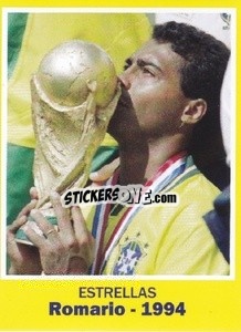 Figurina 1994 - Romario - World Cup Brasil 1930-2014 - Iconos