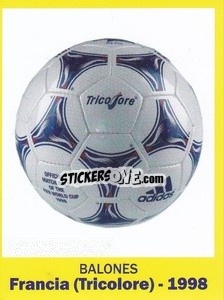 Sticker 1998 - World Cup Brasil 1930-2014 n. 37 - Iconos