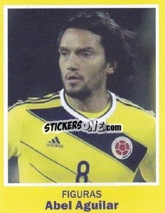 Sticker Abel Aguilar - World Cup Brasil 1930-2014 n. 79 - Iconos