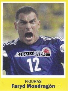 Sticker Faryd Mondragon - World Cup Brasil 1930-2014 n. 69 - Iconos