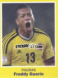 Sticker Freddy Guarin - World Cup Brasil 1930-2014 n. 80 - Iconos