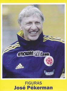 Sticker Jose Pekerman - World Cup Brasil 1930-2014 - Iconos