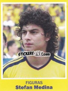 Sticker Stefan Medina - World Cup Brasil 1930-2014 - Iconos