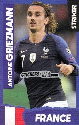 Sticker Antoine Griezmann -  Top Teammates Card Game 2020 n. 6 - Kick!
