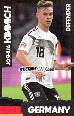 Sticker Joshua Kimmich -  Top Teammates Card Game 2020 n. 12 - Kick!