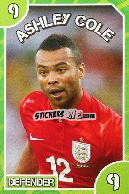 Sticker Ashley Cole - Footy Bingo! 2014 n. 9 - Kick!