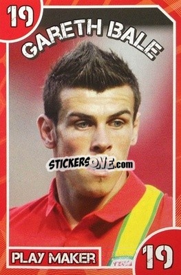 Sticker Gareth Bale - Footy Bingo! 2014 n. 19 - Kick!