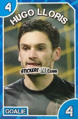 Sticker Hugo Lloris - Footy Bingo! 2014 n. 4 - Kick!