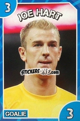 Sticker Joe Hart - Footy Bingo! 2014 n. 3 - Kick!