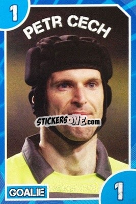 Sticker Petr Cech - Footy Bingo! 2014 n. 1 - Kick!
