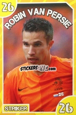 Sticker Robin van Persie - Footy Bingo! 2014 n. 26 - Kick!