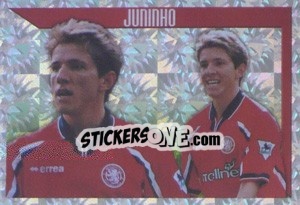 Sticker Juninho (Star Midfielder) - Premier League Inglese 1999-2000 - Merlin