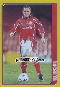 Figurina Paul Gascoigne (Superstar) - Premier League Inglese 1999-2000 - Merlin