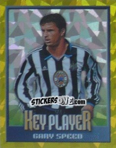 Figurina Gary Speed (Key Player) - Premier League Inglese 1999-2000 - Merlin