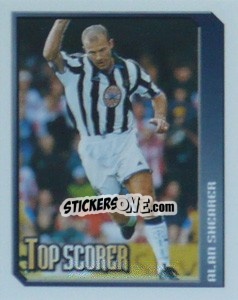 Cromo Alan Shearer (Top Scorer) - Premier League Inglese 1999-2000 - Merlin
