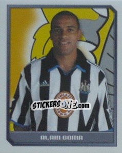 Figurina Alain Goma - Premier League Inglese 1999-2000 - Merlin