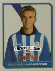 Figurina Niclas Alexandersson - Premier League Inglese 1999-2000 - Merlin