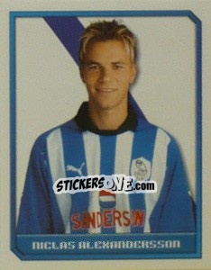 Sticker Niclas Alexandersson - Premier League Inglese 1999-2000 n. 374 - Merlin
