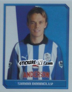 Cromo Simon Dunnelly - Premier League Inglese 1999-2000 - Merlin