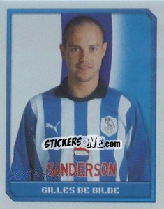 Sticker Gilles De Bilde - Premier League Inglese 1999-2000 n. 377 - Merlin