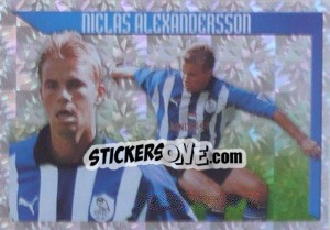 Cromo Niclas Alexandersson (Star Midfielder) - Premier League Inglese 1999-2000 - Merlin