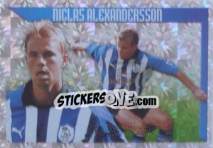 Sticker Niclas Alexandersson (Star Midfielder) - Premier League Inglese 1999-2000 n. 382 - Merlin