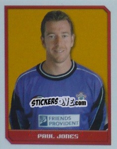 Sticker Paul Jones - Premier League Inglese 1999-2000 n. 390 - Merlin