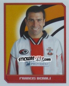Cromo Francis Benali - Premier League Inglese 1999-2000 n. 391 - Merlin