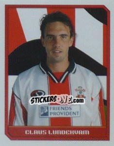 Cromo Claus Lundekvam - Premier League Inglese 1999-2000 - Merlin