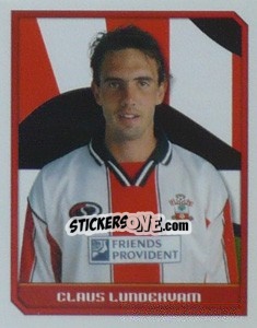 Sticker Claus Lundekvam - Premier League Inglese 1999-2000 n. 393 - Merlin
