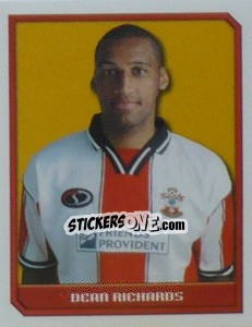 Sticker Dean Richards - Premier League Inglese 1999-2000 - Merlin
