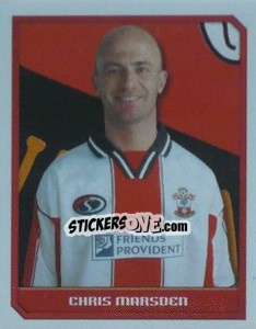 Sticker Chris Marsden - Premier League Inglese 1999-2000 - Merlin