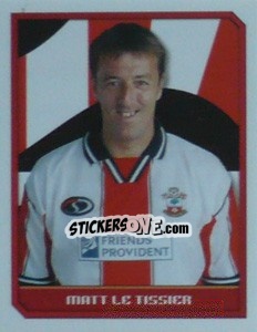 Figurina Matt Le Tissier - Premier League Inglese 1999-2000 - Merlin