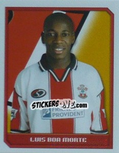 Sticker Luis Boa Morte - Premier League Inglese 1999-2000 - Merlin