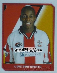 Sticker Luis Boa Morte - Premier League Inglese 1999-2000 n. 401 - Merlin