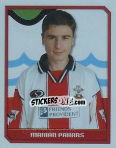 Sticker Marian Pahars - Premier League Inglese 1999-2000 - Merlin