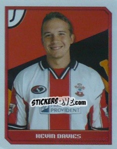Sticker Kevin Davies - Premier League Inglese 1999-2000 n. 404 - Merlin