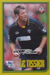 Figurina Le Tissier (Head to Head) - Premier League Inglese 1999-2000 - Merlin