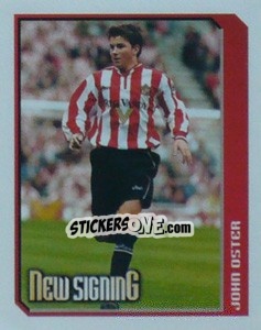 Sticker John Oster (New Signing) - Premier League Inglese 1999-2000 - Merlin