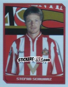 Cromo Stefan Schwarz - Premier League Inglese 1999-2000 - Merlin