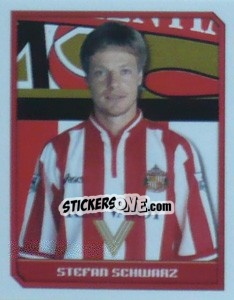 Figurina Stefan Schwarz - Premier League Inglese 1999-2000 - Merlin